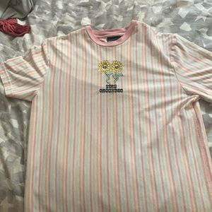 Striped pastel tee